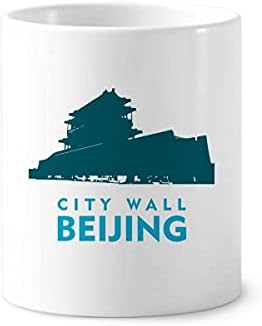 Антички градски wallиден туризам Пекинг Кина, држач за четки за заби