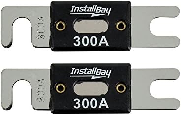 Инсталирајте BAY ANL300-10 - 300 AMP ANL осигурувачи, црна
