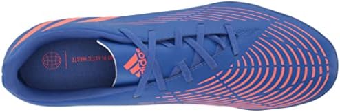 Adidas Unisex Predator Edge.4 Succer Soccer Shoe, Hi-Res Blue/Turbo/Hi-Res Blue, 7,5 американски мажи