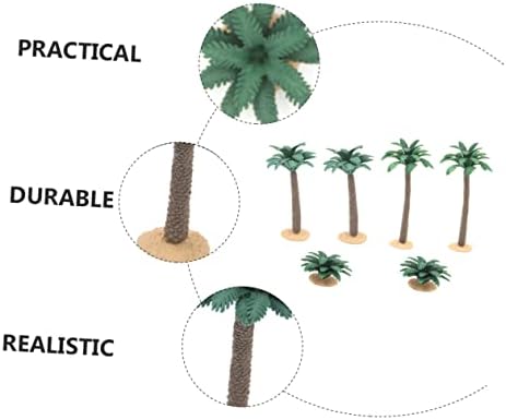 Јардве 12 Парчиња Микро Пејзажни Дрвја Презентираат Орнаменти Минијатурни Стаклени Орнаменти Хавајски Декор Минијатурно Дрво Минијатурен