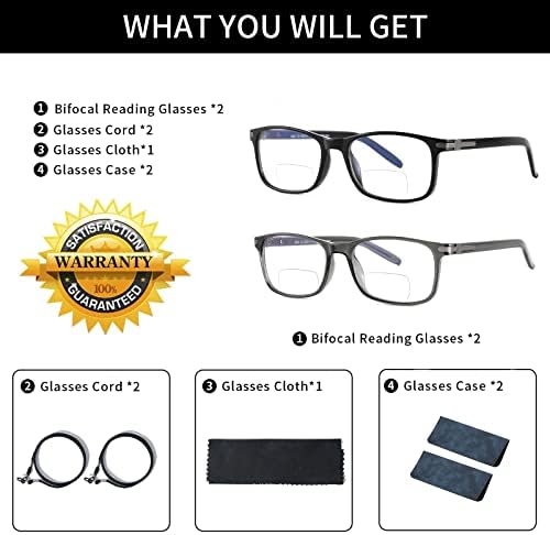 Lkeye бифокално читање очила мажи жени сини светлосни компјутерски читатели широка рамка прогресивна чиста модна дизајнерска очила очила