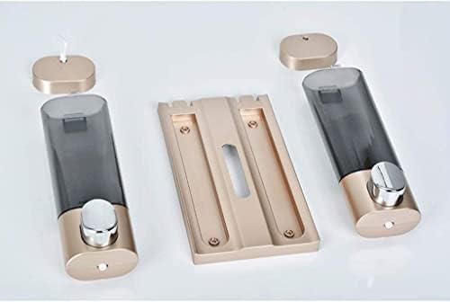 DVTEL Wallид монтиран со притискање сапун за сапун рачен сантиран шише за шише во прав и водоотпорен водоотпорен погоден за бања