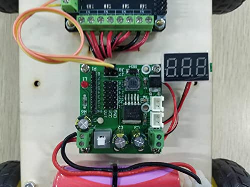 Fielect YB27 DC100V 3 1/2 цифрен црвен LED дигитален волтметарски панел на панелот DC волтметар