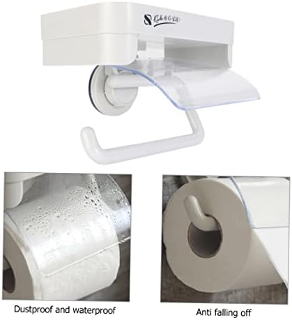 Држач за држачи за хартија за хартија за хартија за полици тоалета за тоалети држач за тоалетно ткиво хартија хартија за чување кутија хартиена крпа wallид монтирање