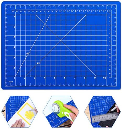 12 x 9 ротационо сечење душек, Caffox A4 сечење душек за сечење само заздравување за шиење за занаети за занаетчиски табла за сечење