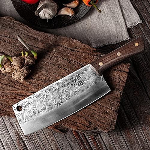 Гонд месо Клејвер фалсификуван не'рѓосувачки челик домаќинство кујнски нож кујнски нож за нож за готвење со нож за готвење со нож за