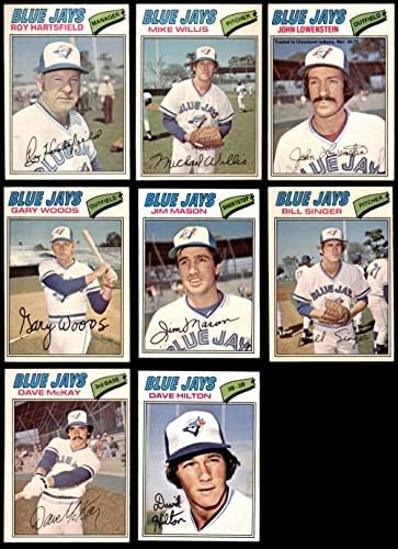 1977 година О-пи-чие Торонто Блу ​​aysејс тим сет Торонто Блу ​​aysејс екс/МТ+ Блу aysејс