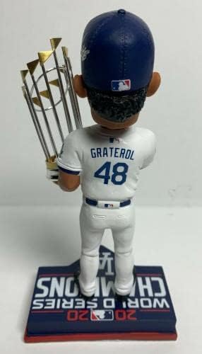 Брусдар Гратерол потпиша 2020 Светска серија Bobblehead PSA 1C13554 Dodgers - Автограмирани фигурини на MLB