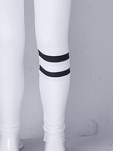 Каерм Деца Девојки Маскирани Врвови На Култури И Атлетски Тесни Панталони Комплет Активна Облека 2 парчиња Облека За Танцување Во Летна