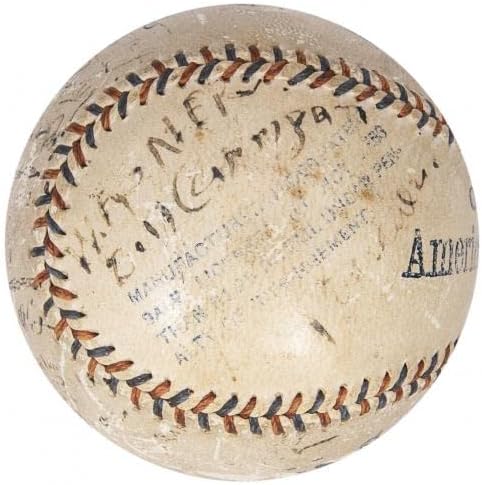 Историски 1912 Бостон Ред Сокс Светската Серија Шампиони Тим Потпиша БЕЈЗБОЛ ЏСА Коа-Автограм Бејзбол