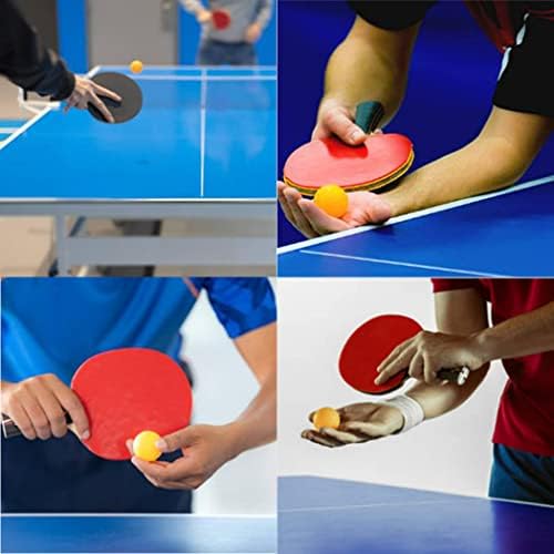 Qichuan Whiz Ping Pong Pong Set, 2 рекети за тенис на табели и 3 A40+ топки за рекреација на отворено во затворен простор