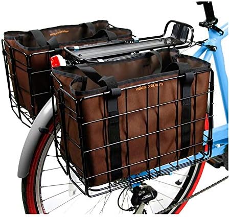 Валд 582 преклопен заден велосипедска корпа за велосипеди