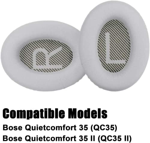 T Tersely Professional Airpads Перници за слушалки за бозе, заменски ушни влошки за Bose Turncomfort QC35 II QC15 QC25 QC2 QC35/AE2