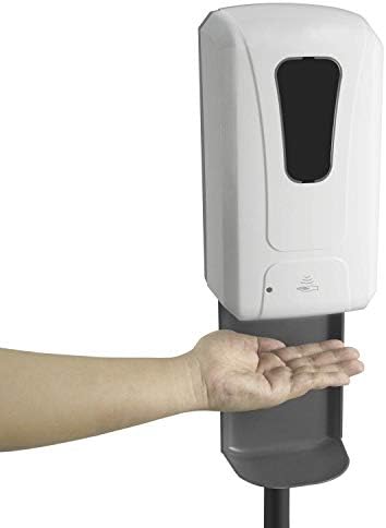 Автоматски диспензер за санитатор за рака, штанд за санитација на рачни рачни 1200мл - Станица за санирање на автоматски сензори за допир - Бродот