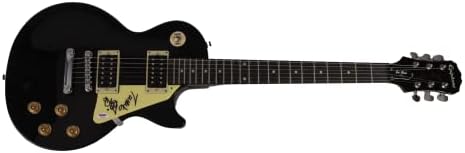 Рик Нилсен потпиша автограм со целосна големина Гибсон епифон Лес Пол Електрична гитара многу ретка w/ psa автентикација - евтин
