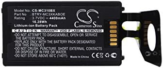 Камерон Сино 4400mah Батерија за симбол MC3100, MC3190, MC3190G, MC3190-G13H02E0, MC3190-GL4H04E0A, MC3190-KK0PBG00, MC3190-RL2S04E0A,