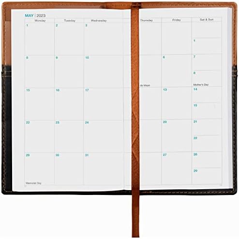 2023 Планер за џеб/календар за џеб: Вклучува 14 месеци/2023 Неделен планер/неделна агенда/месечен организатор на календари