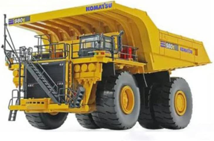 За Komatsu 980E-AT Rining Dump Truck 1:50 Diecast Truck Pre-изграден модел