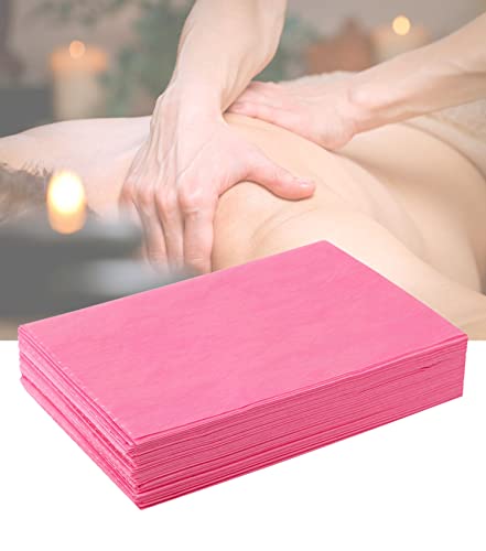 20 парчиња розови плочи за масажа за масажа на масло -вода со вода, заштитен салон за заштитни плочи за постелнина, мала тежина и трајни - 31,5
