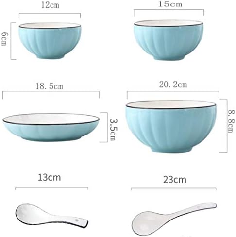 Сет за садови за домаќинства во uxzdx cujux керамички 10 лица, креативни стапчиња за јадење, поставени садови за садови со керамички плочи