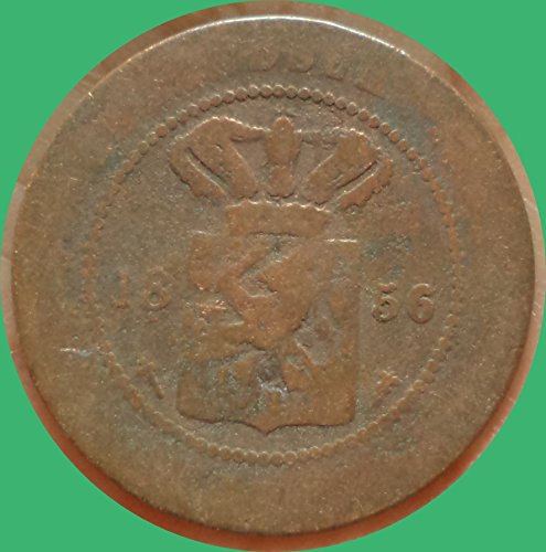 Холандија Источна Инди 1 цент 1856 Бакарна монета Вилхелмина - Светски монети F04