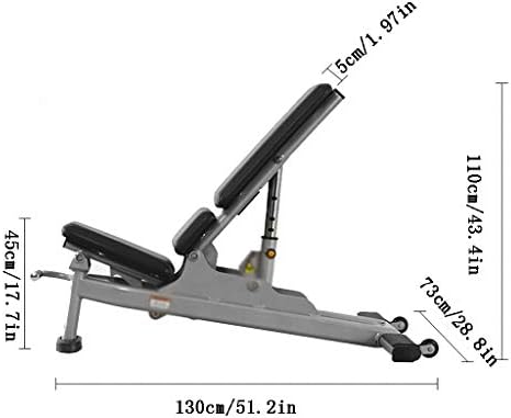 Zyx kfxl клупа за тежина на клупата за вежби, прилагодлива на 7 нивоа, може да носи 300 кг, преклопување и прилагодливо, што се користи