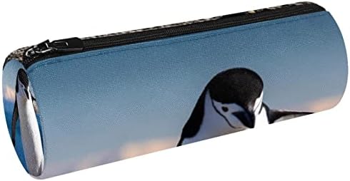 Пингвин во Антарктик Молив случај Студентска канцелариска торбичка торбичка за патент Пенки за козметика за торбичка за училишни