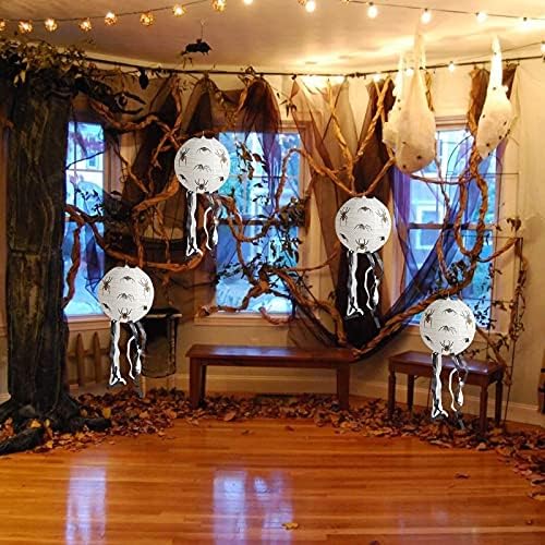 Guolarizi брада Ноќта на вештерките, приврзокот за приврзоци за преклопување хартија за хартија, палка за дома, предводени балони, осветли