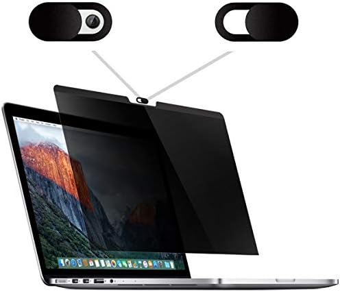 EZ-Pro Заштитник на екранот Магнетски филтер за приватност за 13 инчи MacBook Air со чипс М2, доаѓа со слајд на капакот на камерата, обезбедува