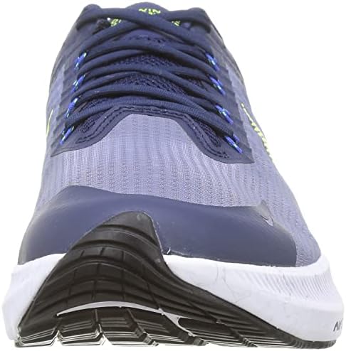 Nike Mens Zoom Winflo 8 Вклучување чевли на полноќ морнарица/волт големина 13
