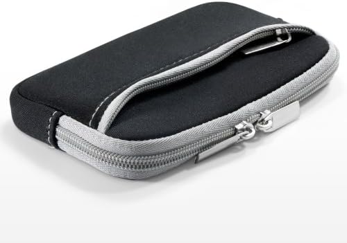 Case Boxwave Case за Samsung Galaxy J3 Orbit - Softsuit со џеб, мека торбичка Неопрена покриена ракав Зипер џеб за Samsung Galaxy J3