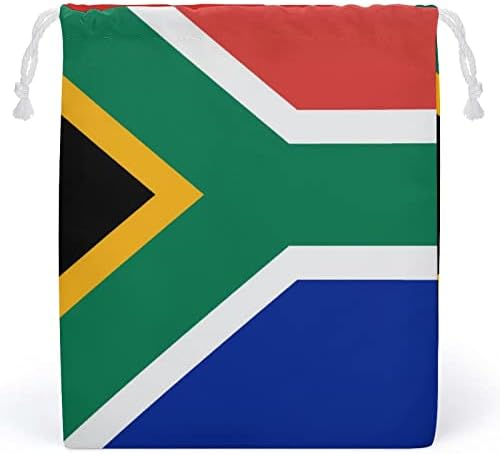 Африканско Знаме Платно Торба За Складирање Еднократно Врвка За Влечење Торбичка Торбичка Торба За Намирници За Домашно Патување