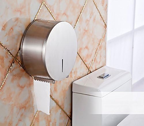 Држач за ролна за тоалет, Големи количини На Послужавник Од Нерѓосувачки Челик Водоотпорна Кутија За Ткиво Држач За тоалетна