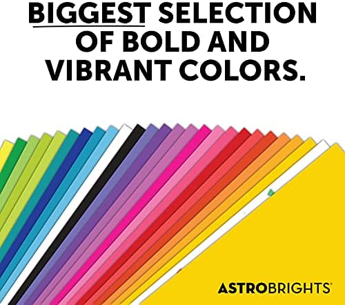 Хартија во боја на Astrobrights, 24 lb тежина на врската, 11 x 17, соларна жолта боја, 500/Ream