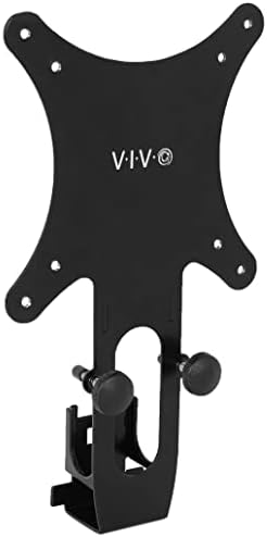Vivo Брзо прицврстување на адаптер VESA дизајниран за Viotek Monitor NBV24CB2, VESA 75X75MM и комплет за конверзија 100x100mm, црна,