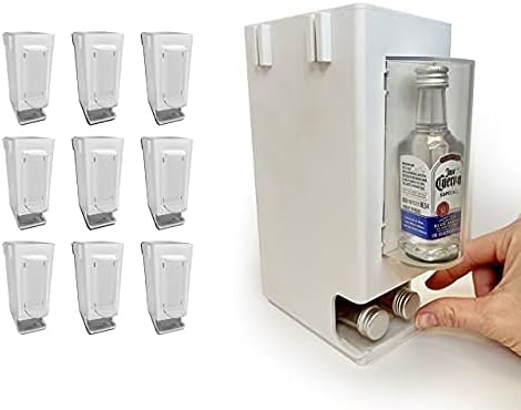 Стрелец прикажува трговски трговски производи за малопродажба за шише од 50 мл мини алкохол со безбедност на производот во точката на продажба