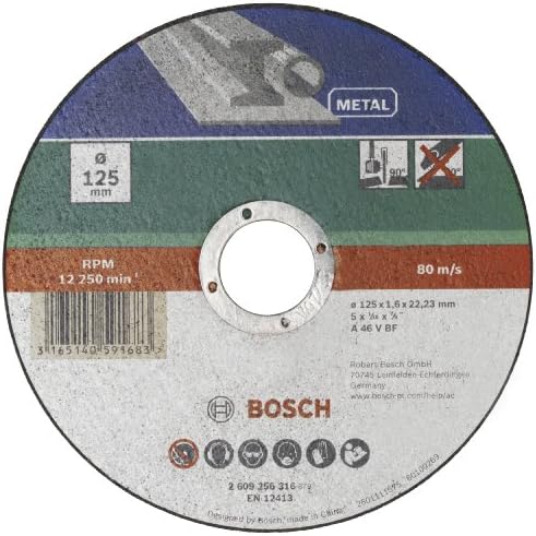 Bosch 2609256316 DIY сечење диск метал 125 mm Ø x 1,6 mm директно