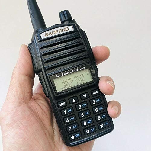 Баофенг УВ-82 8 вати Висока Моќност 2-Насочен Радио Двоен Опсег UHF VHF Тројна Моќност 8w/5w/1w Воки Токи