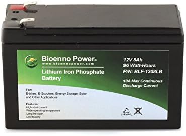Bioenno Power BLF-1208LB-K 12V, 8AH LFP LifePo4 литиум железо фосфат батерија