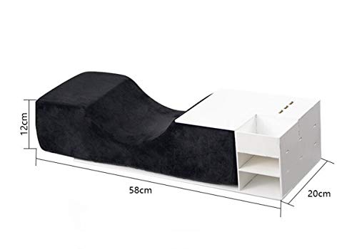 Велјердер професионална перница за перници за перница од пена за крива за продолжување на трепките Подобрете ги перниците за спиење + полица