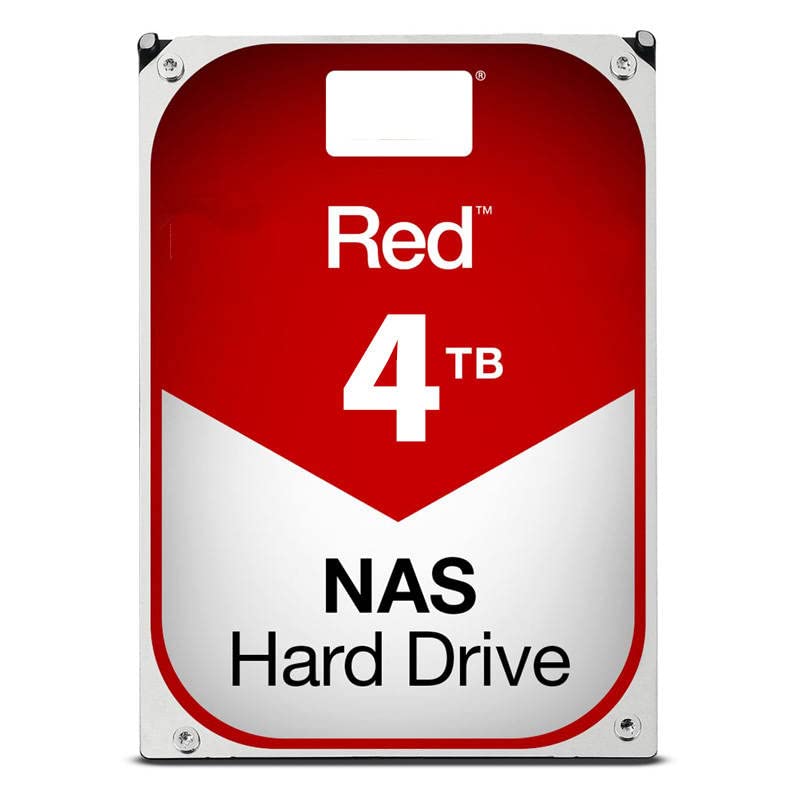 HDD За Црвен 4TB 3.5 SATA 6 Gb/s 64MB 5400RPM За Внатрешен Хард Диск за NAS Хард Диск ЗА WD40EFRX WD40EFAX