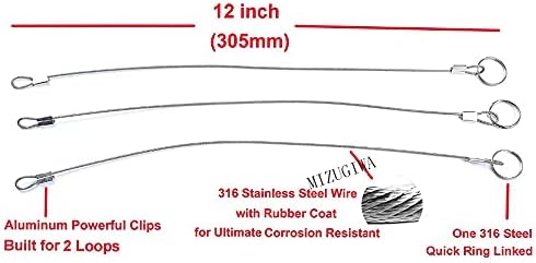 Безбедност на кабел за кабел од не'рѓосувачки челик од мизугива
