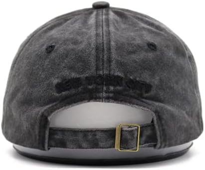 Baseујорк капа за вез безбол капа Гроздобер прилагодлив кабел за мажи за жени