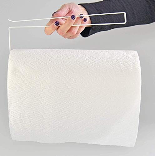 Држач за ролна за ролна на тоалетна хартија за тоалетот, држач за пешкир за хартија од бело лизгање, закачалка за под-полица,