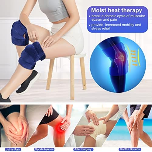 Подлога за греење на микробранови на коленото на коленото за олеснување на болката во коленото и микробранови за греење на грешки