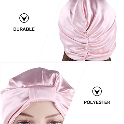 Шамија на глава за бања од 5 парчиња за девојки од салони Грилс капа за покривање на косата за еднократно користење на обвивки Широки жени,