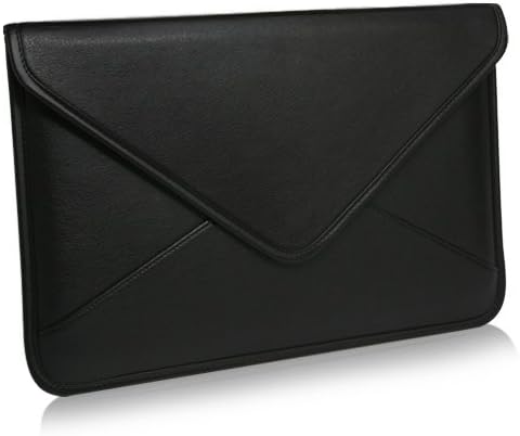 Case Boxwave Case for Lenovo Miix 720 - Елитна торбичка за кожен месинџер, синтетички кожен покритие куќиште дизајн на пликови за Lenovo