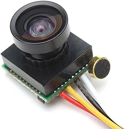 Powerday 600TVL 1/4 1,8 mm леќи CMOS 170 степени широк агол CCD Mini FPV камера NTSC