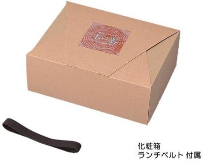 Кутија за ручек Бенто, Јапонска уникатна технологија Маге-Вапа со Сакури дизајнирани на нејзиниот капак