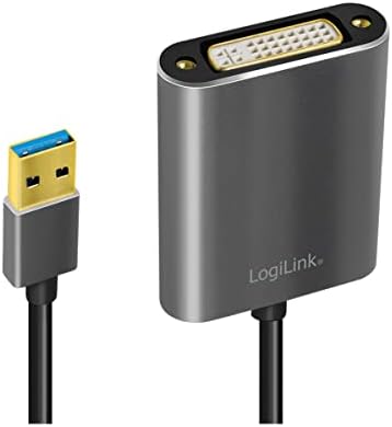 Adapter Logilink USB 3.0 Црно црно